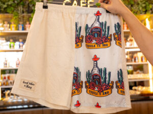 Good Vibes @ JBay Tequila Linen Shorts