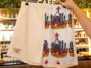 Good Vibes @ JBay Tequila Linen Shorts